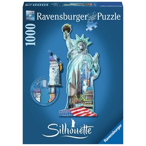 Ravensburger (16151) - "Freiheitsstatue" - 1000 Teile Puzzle