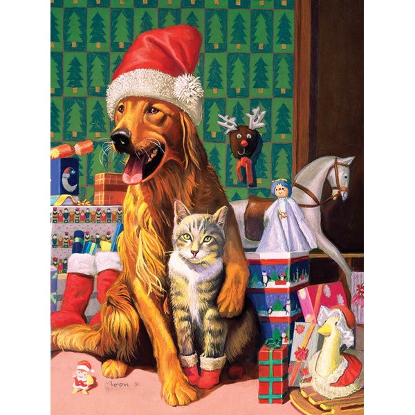 SunsOut (28037) - "The Christmas Spirit" - 500 Teile Puzzle