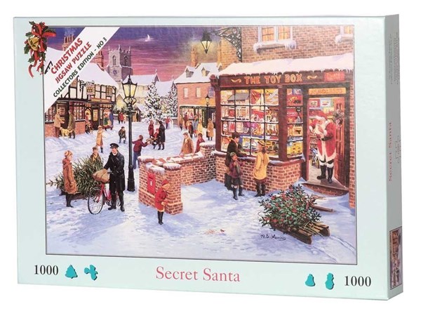 The House of Puzzles (1455) - "No.3, Secret Santa" - 1000 Teile Puzzle