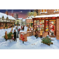 The House of Puzzles (1455) - "No.3, Secret Santa" - 1000 Teile Puzzle