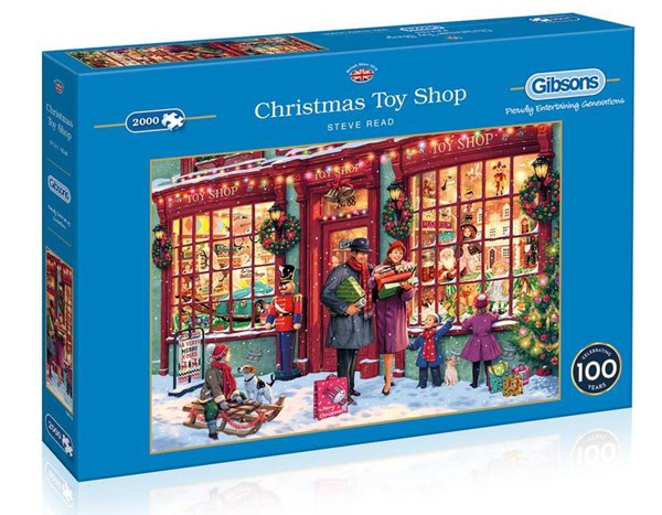 Gibsons (G8016) - "Weihnachstseinkauf im Spielzeugladen" - 2000 Teile Puzzle
