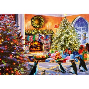 Bluebird Puzzle (70228) - "A Magical View to Christmas" - 1000 Teile Puzzle