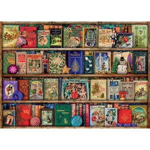 Ravensburger (19801) - "The Christmas Library" - 1000 Teile Puzzle