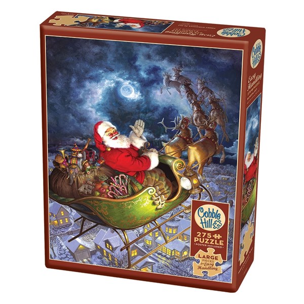 Cobble Hill (88025) - "Fröhliche Weihnachten überall" - 275 Teile Puzzle