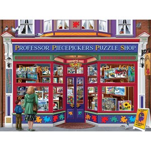 SunsOut (70615) - "Professor Puzzle Shop" - 1000 Teile Puzzle