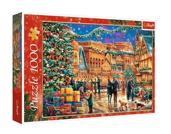 Trefl (10554) - "Weihnachtsmarkt" - 1000 Teile Puzzle
