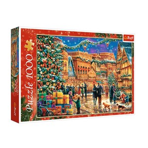 Trefl (10554) - "Weihnachtsmarkt" - 1000 Teile Puzzle