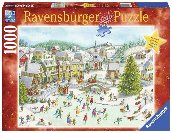 Ravensburger (15290) - "Playful Christmas Day" - 1000 Teile Puzzle