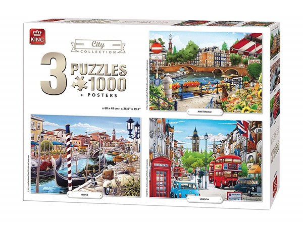 King International (05205) - "City Collection" - 1000 Teile Puzzle