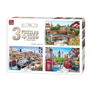 King International (05205) - "City Collection" - 1000 Teile Puzzle
