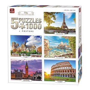 King International (85513) - "City Collection" - 1000 Teile Puzzle