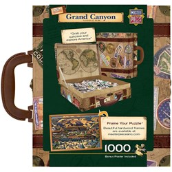 MasterPieces (45118) - Eric Dowdle: "Puzzle im Koffer, Grand Canyon" - 1000 Teile Puzzle
