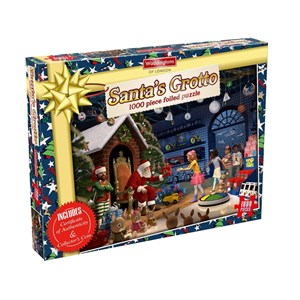 Waddingtons (5036905033244) - "Santa's Grotto" - 1000 Teile Puzzle