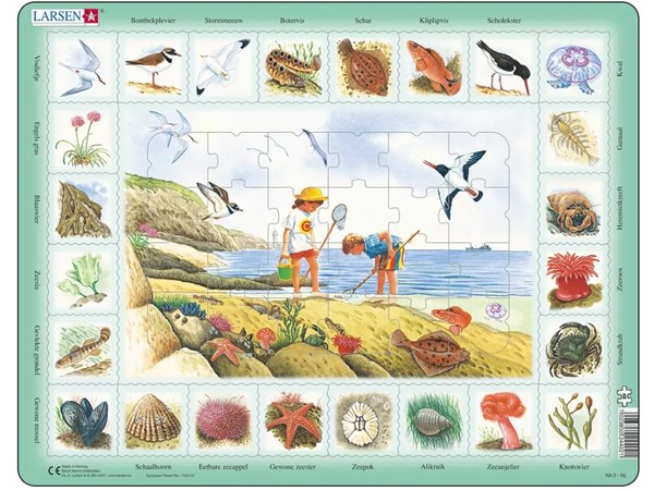 Larsen (NA2-NL) - "Am Meer" - 48 Teile Puzzle