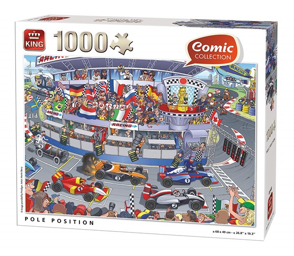 King International (05548) - "Pole Position" - 1000 Teile Puzzle
