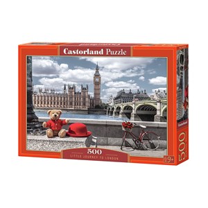 Castorland (B-53315) - "Kurztrip nach London" - 500 Teile Puzzle