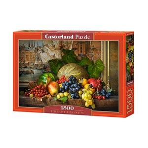 Castorland (C-151868) - "Stillleben mit saftigen Früchten" - 1500 Teile Puzzle