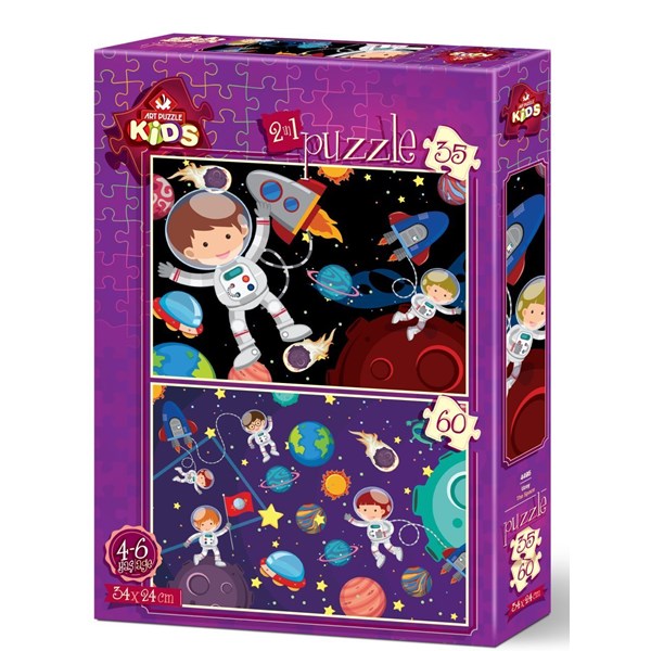 Art Puzzle (4495) - "Space" - 35 60 Teile Puzzle