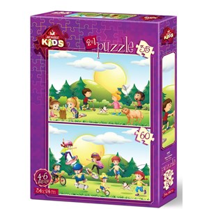 Art Puzzle (4497) - "Kids" - 35 60 Teile Puzzle