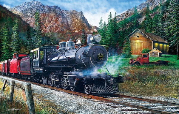 SunsOut (55743) - Kevin Daniel: "Der Leinad Express" - 1000 Teile Puzzle