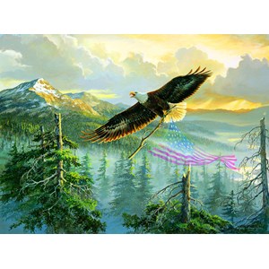 SunsOut (70520) - Persis Clayton Weirs: "Amerikanischer Adler" - 1000 Teile Puzzle
