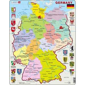 Larsen (K21-GB) - "Germany - GB" - 48 Teile Puzzle