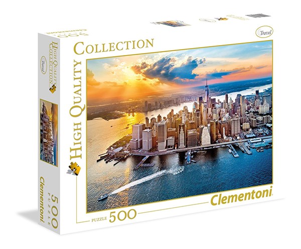 Clementoni (35038) - "Blick auf New York" - 500 Teile Puzzle