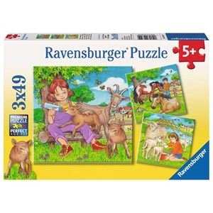 Ravensburger (09351) - "Meine Lieblingstiere" - 49 Teile Puzzle