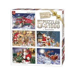 King International (05219) - "Weihnachten" - 1000 Teile Puzzle