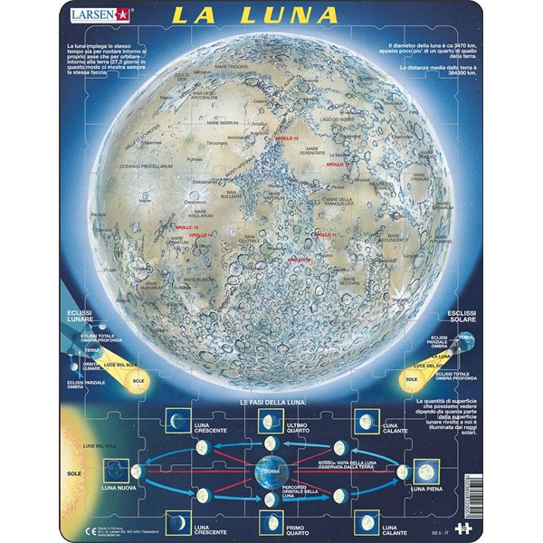 Larsen (SS5-IT) - "The Moon - IT" - 70 Teile Puzzle