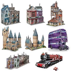 Wrebbit (Wrebbit-Set-Harry-Potter-4) - "Set Harry Potter" - 3930 Teile Puzzle