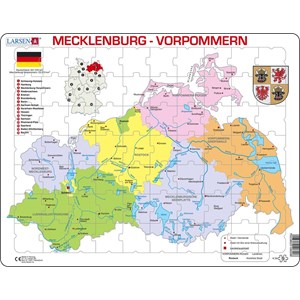 Larsen (K29) - "Mecklenburg-Vorpommern Political" - 70 Teile Puzzle