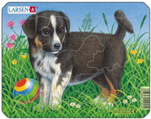 Larsen (M13-4) - "Cats and Dogs" - 6 Teile Puzzle
