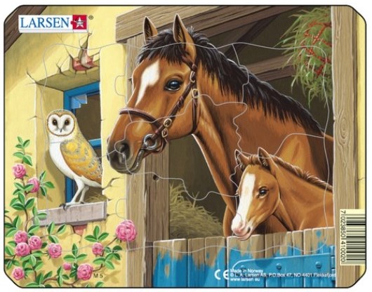Larsen (M5-3) - "Farm Animals" - 7 Teile Puzzle