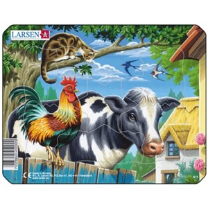 Larsen (M5-2) - "Farm Animals" - 7 Teile Puzzle