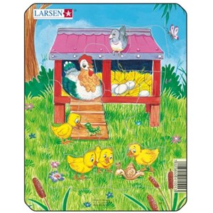 Larsen (M1-4) - "Cute Animals" - 10 Teile Puzzle