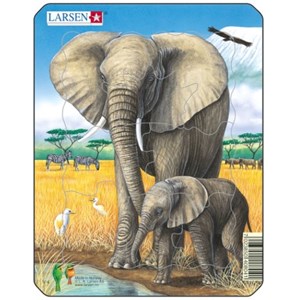 Larsen (V4-3) - "Elephant" - 8 Teile Puzzle