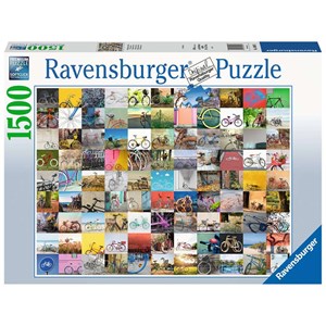 Ravensburger (16007) - "99 Fahrräder und mehrtr" - 1500 Teile Puzzle