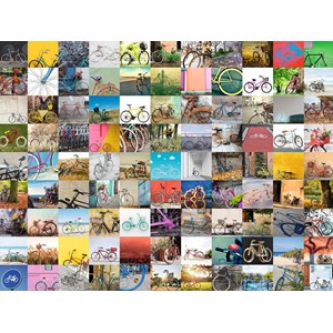 Ravensburger (16007) - "99 Fahrräder und mehrtr" - 1500 Teile Puzzle