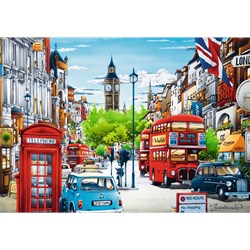 Trefl (10557) - "London street" - 1000 Teile Puzzle