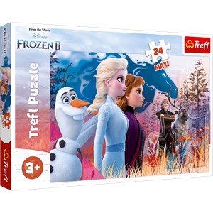 Trefl (14298) - "Die Eiskönigin 2, Magische Reise" - 24 Teile Puzzle