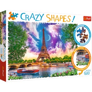 Trefl (11115) - "Schöner Himmel über Paris" - 600 Teile Puzzle