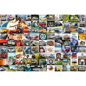 Ravensburger (16018) - "99 Bulli Moments" - 3000 Teile Puzzle