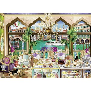 Ravensburger (13986) - "Dolcevita, Venedig" - 1000 Teile Puzzle