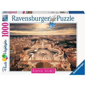 Ravensburger (14082) - "Rom, Italien" - 1000 Teile Puzzle