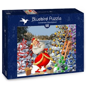 Bluebird Puzzle (70296) - "Christmas Countdown!" - 500 Teile Puzzle