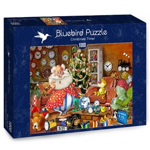 Bluebird Puzzle (70295) - "Christmas Time!" - 1000 Teile Puzzle