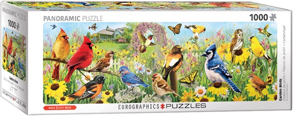 Eurographics (6010-5338) - Greg Giordano: "Vögel im Garten" - 1000 Teile Puzzle