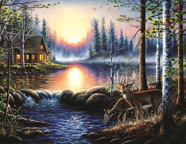 SunsOut (55104) - Chuck Black: "Total Bliss" - 1000 Teile Puzzle