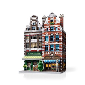 Wrebbit (W3D-0503) - "Urbania: Cafe" - 285 Teile Puzzle